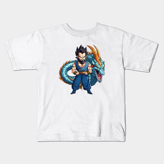 Vegeta Kids T-Shirt by gblackid